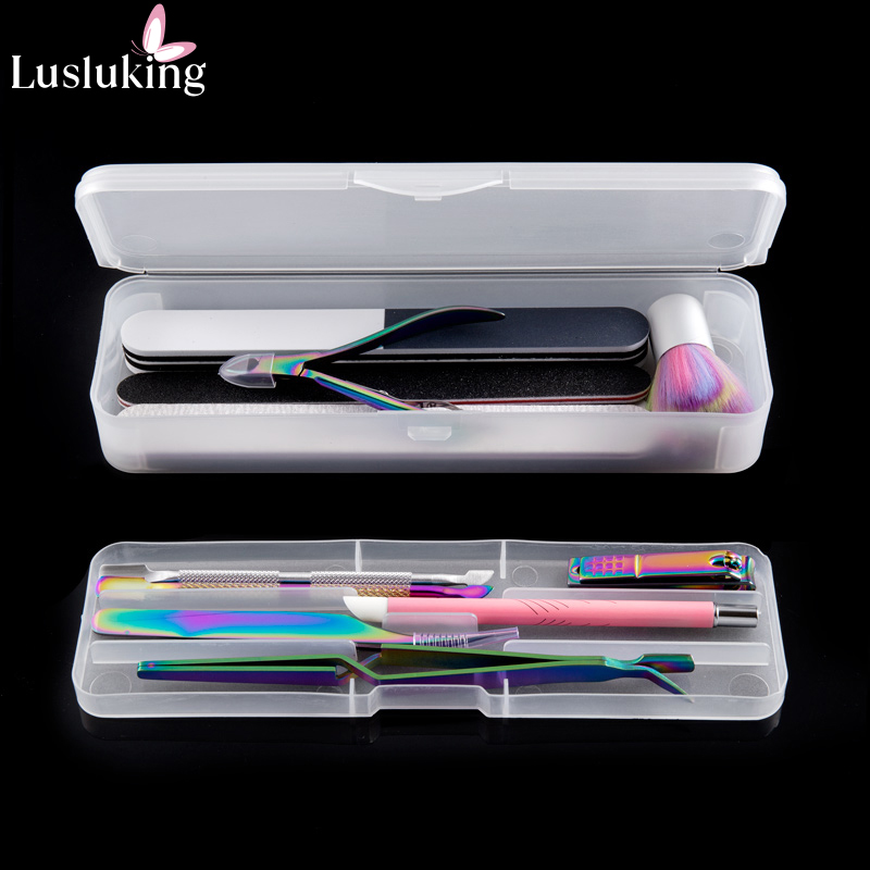 Nail Fan Brush - 1Pc Rectangle Double-layer Nail Art Tool