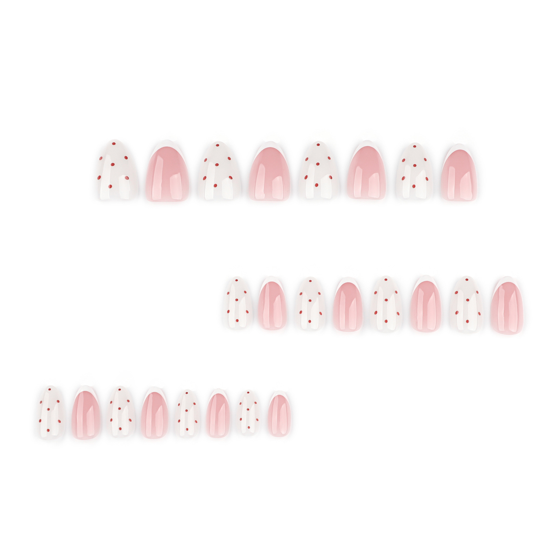 Almond-shaped dot nail art for - đánh giá và giá Nail Art Simple