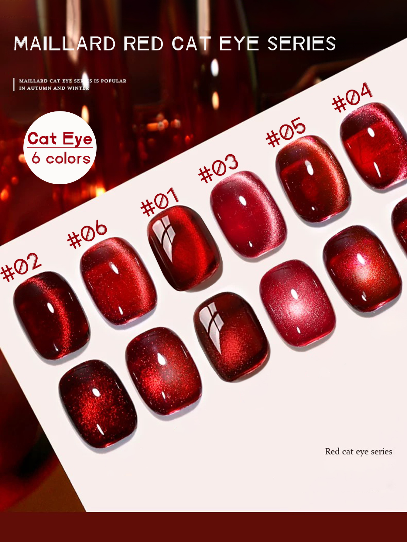 1-12pcs TC Cherry Wine Red Tra - đánh giá và giá Nail Art Red Cherry