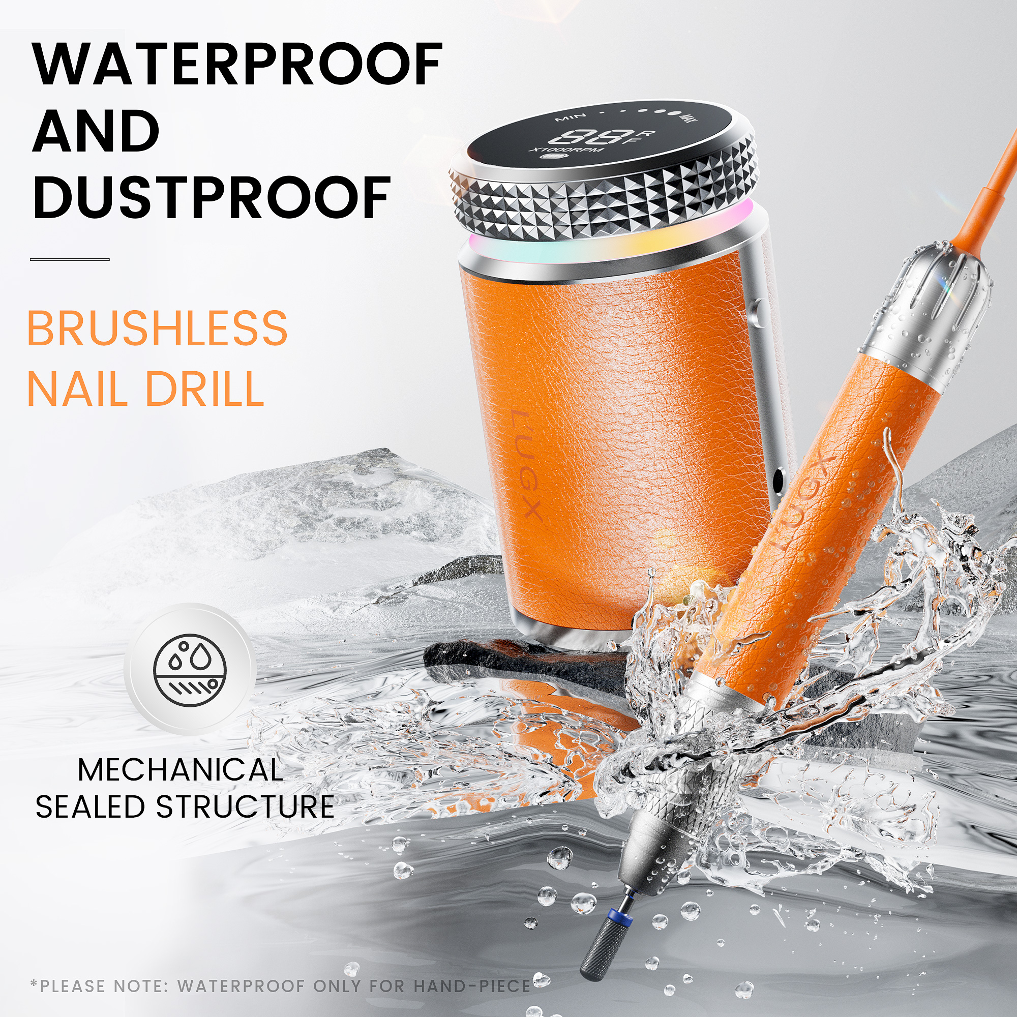 2026 LUGX 2024 New Waterproof  - đánh giá và giá Nail Drill Machine
