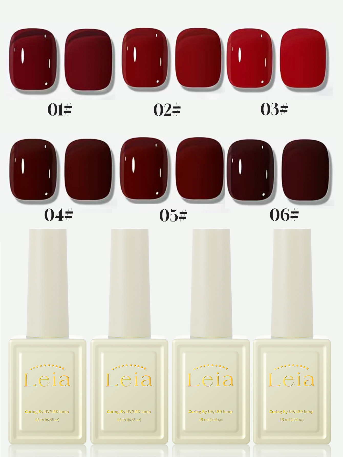 Autumn and Winter Nail New Yea - đánh giá và giá Nail Art Red Cherry
