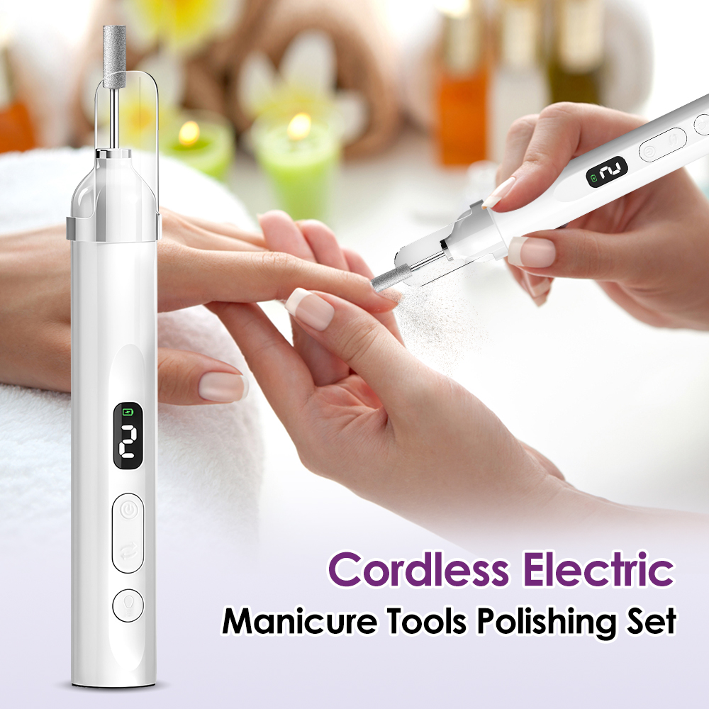 Cordless Electric Nail Drill w - đánh giá và giá Nail Drill Machine