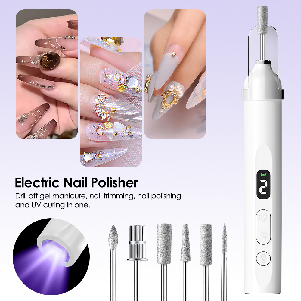 Cordless Electric Nail Drill w - đánh giá và giá Nail Drill Machine