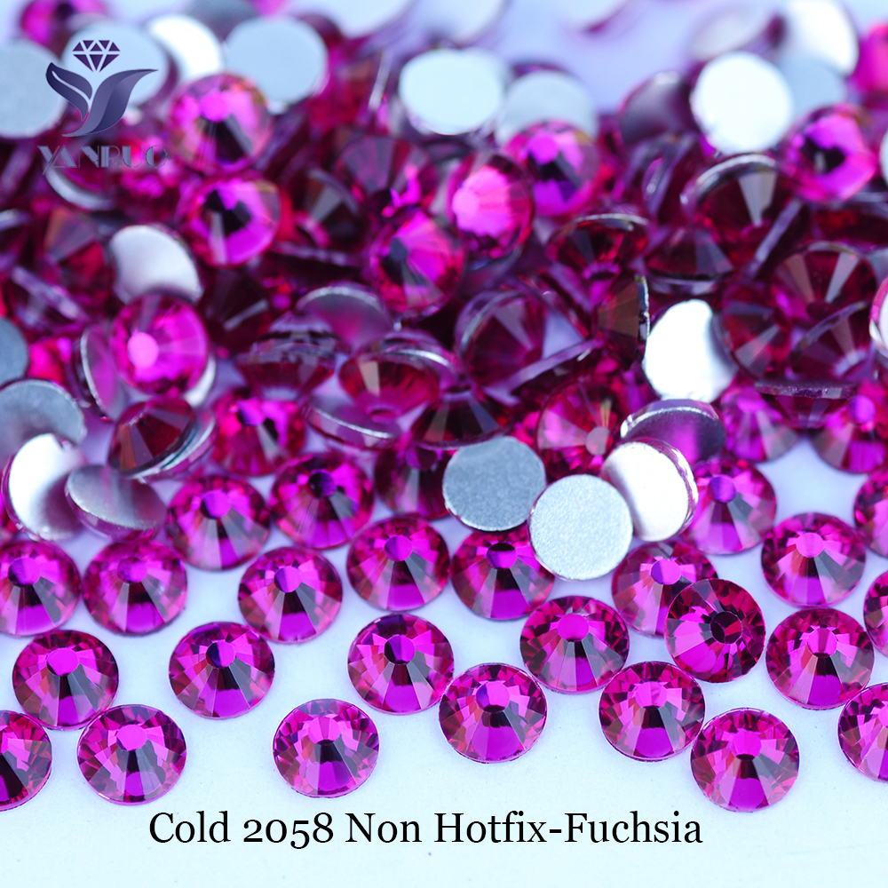 YANRUO 2058NoHF All Sizes SS3- - đánh giá và giá Nail Art Fuchsia