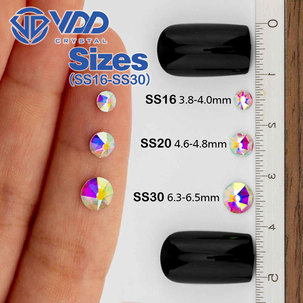 VDD 082 Fuchsia AB SS16-SS30 H - đánh giá và giá Nail Art Fuchsia