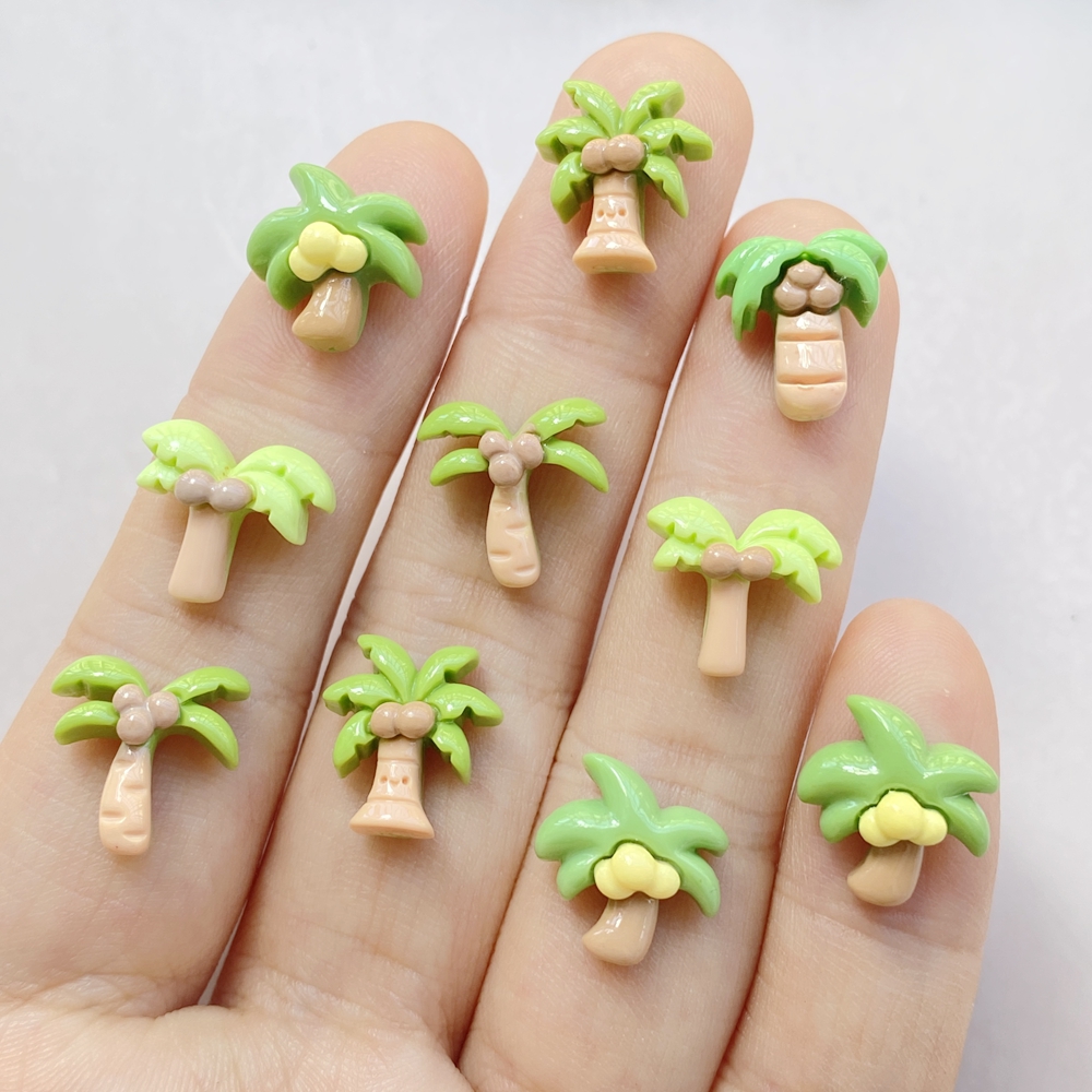 20Pcs Cute Cartoon Coconut Dri - đánh giá và giá Nail Art Motif