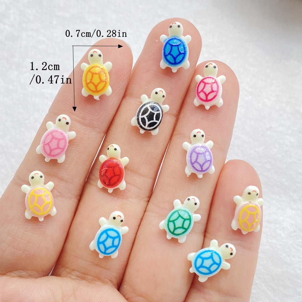 50Pcs Cute Mini Cartoon Little - đánh giá và giá Nail Art Motif