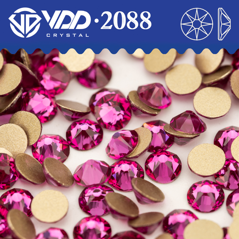 VDD 042 Fuchsia SS16-SS30 2088 - đánh giá và giá Nail Art Fuchsia