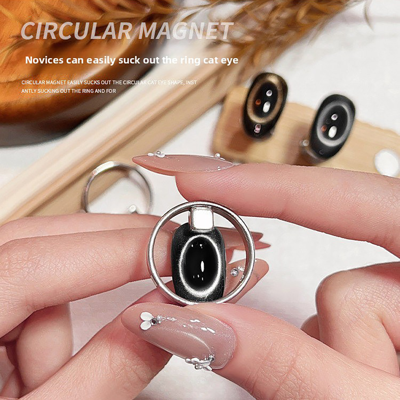 2026 Trending Hollow Cat Eye M - đánh giá và giá Nail Art Trend 2026