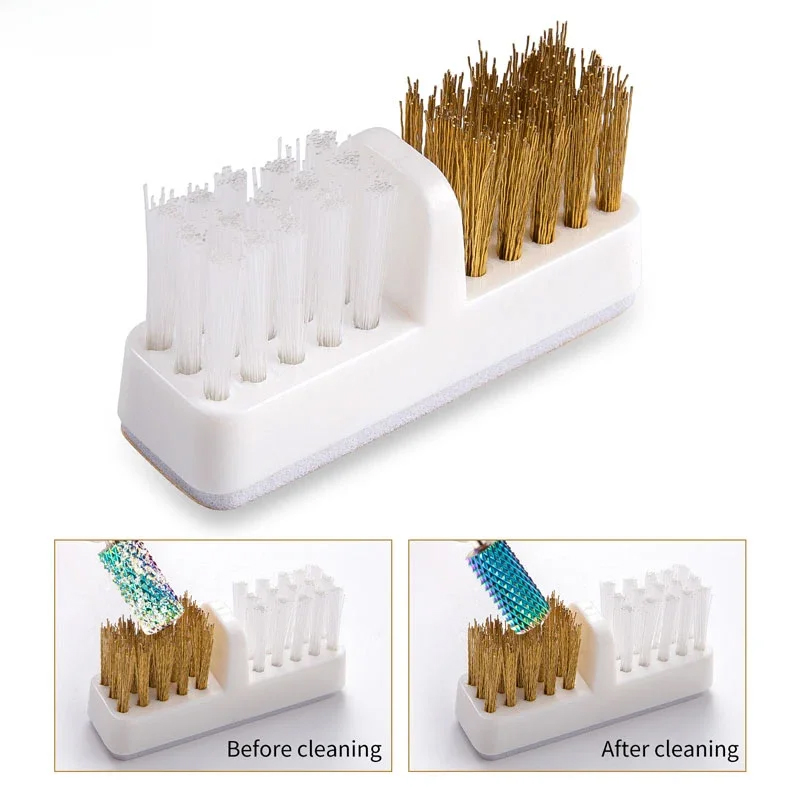 Copper Wire Nail Drill Bit Pol - đánh giá và giá Nail Fan Brush