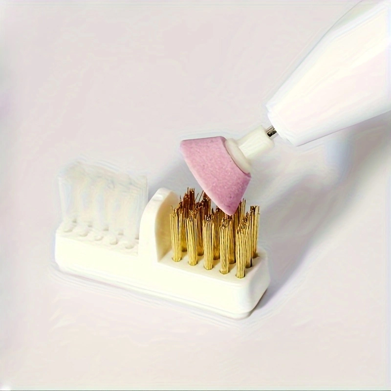 Copper Wire Nail Drill Bit Pol - đánh giá và giá Nail Fan Brush