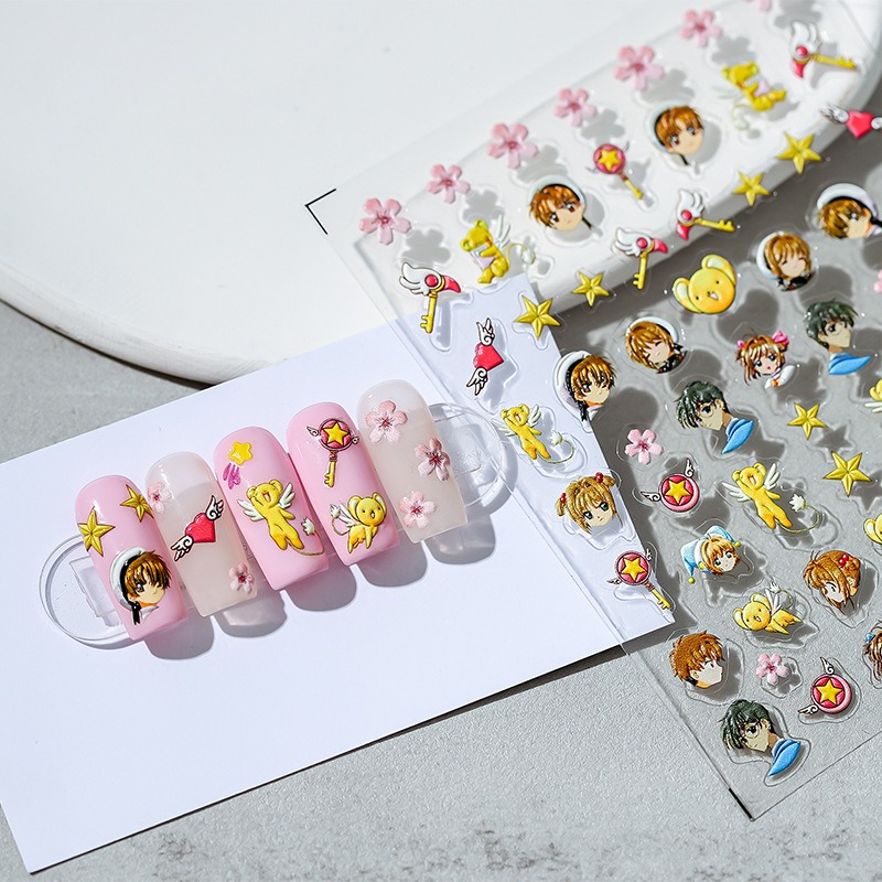 1 Piece 5D One Piece Nail Stic - đánh giá và giá Nail Art Zoro One Piece