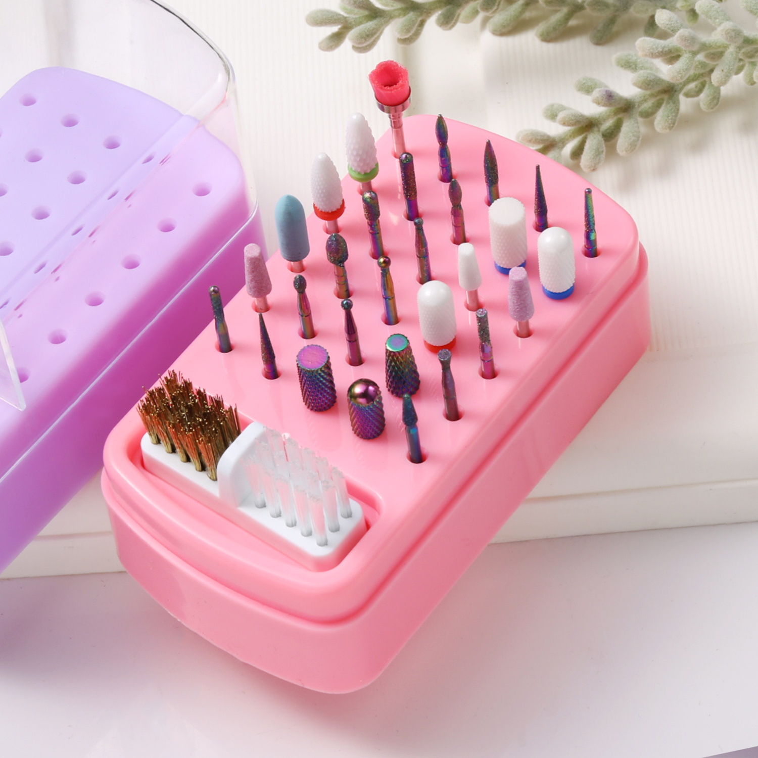 30 Slots Nail Drill Bits Organ - đánh giá và giá Nail Drill Machine