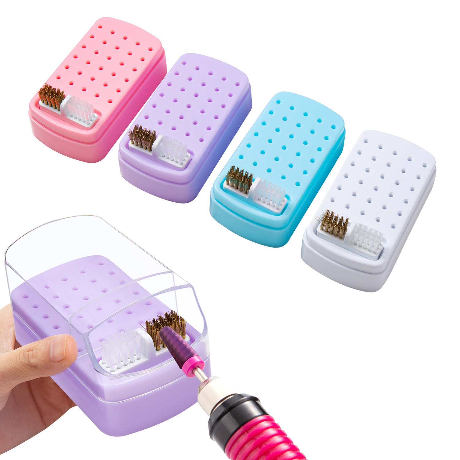 30 Slots Nail Drill Bits Organ - đánh giá và giá Nail Drill Machine