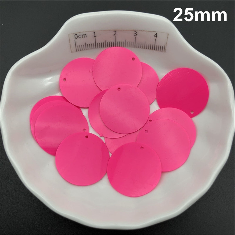 30g Solid Fuchsia  Loose Sequi - đánh giá và giá Nail Art Fuchsia