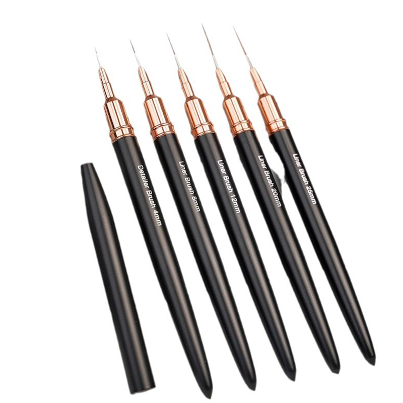 Z. 5Pcs/Set Professional Nail  - đánh giá và giá Nail Fan Brush