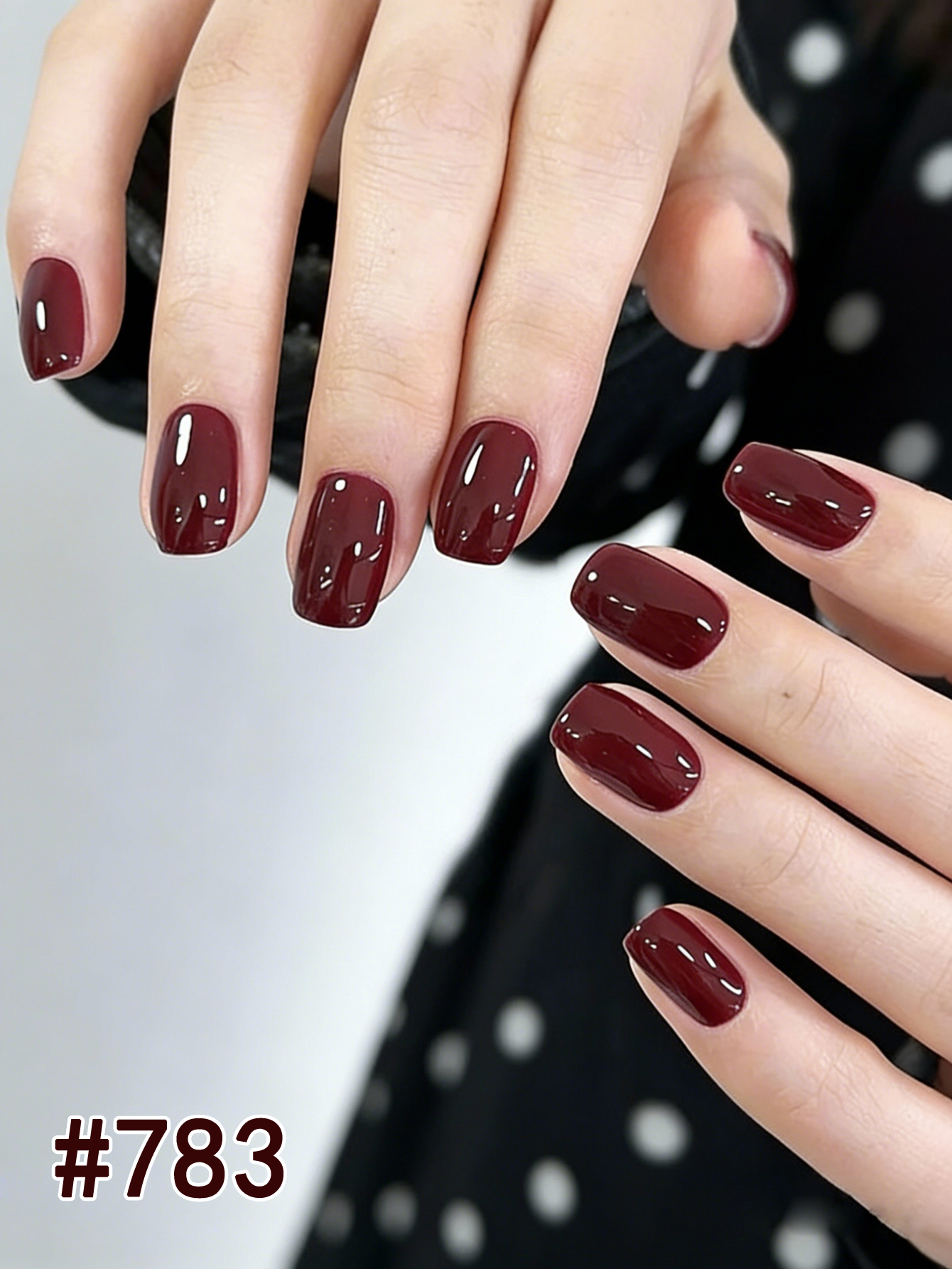 New autumn and winter collecti - đánh giá và giá Nail Art Red Cherry
