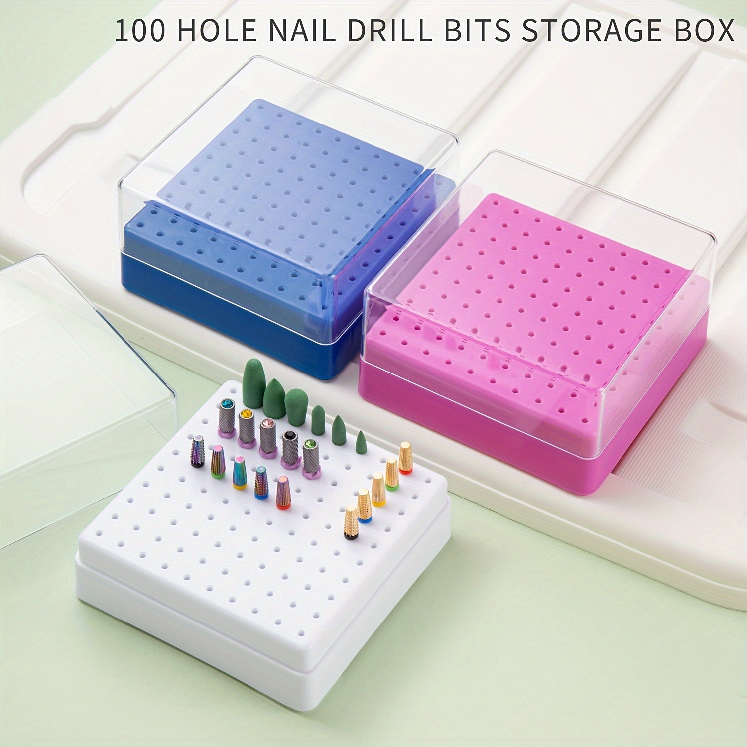 30/100 Hole 1PC of Various Sty - đánh giá và giá Nail Drill Machine