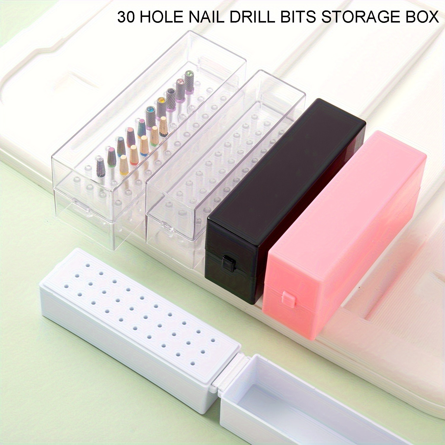 30/100 Hole 1PC of Various Sty - đánh giá và giá Nail Drill Machine