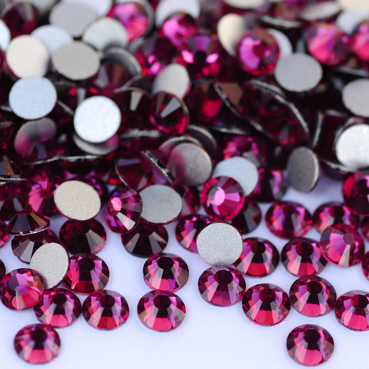 Fuchsia High Quality Glass Rhi - đánh giá và giá Nail Art Fuchsia