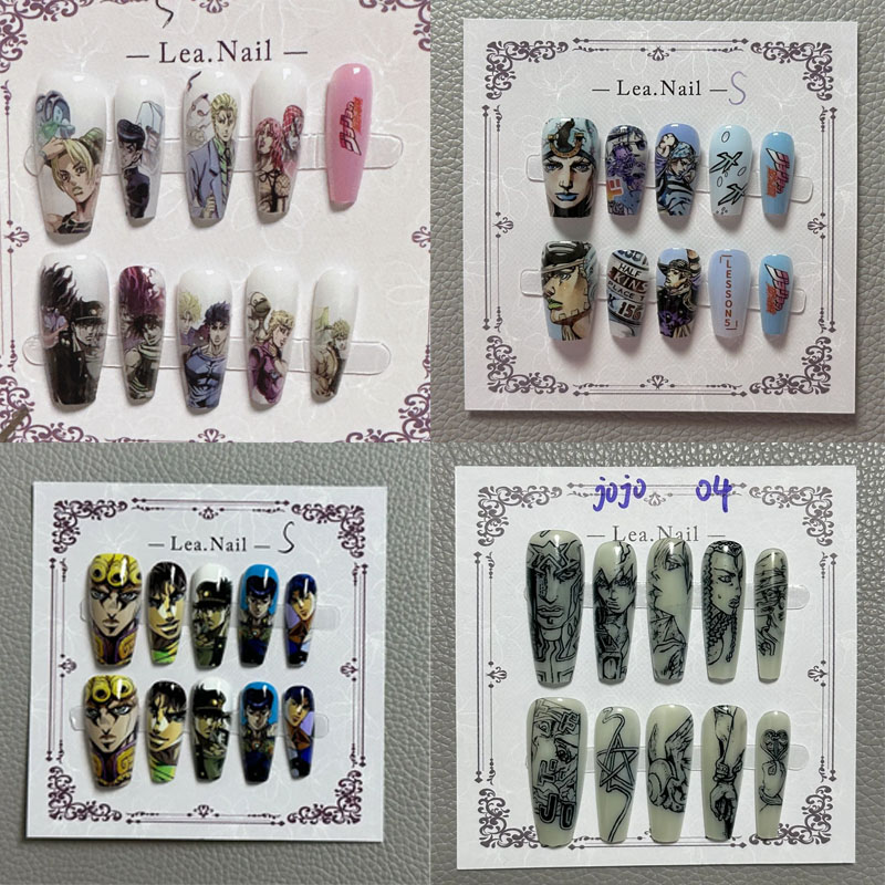JOJO Nail Art Student Anime Ca - đánh giá và giá Nail Art Motif