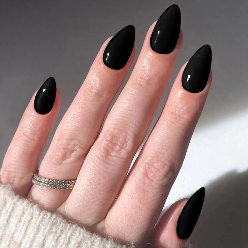 24pcs Solid Color False Nails  - đánh giá và giá Nail Art Simple
