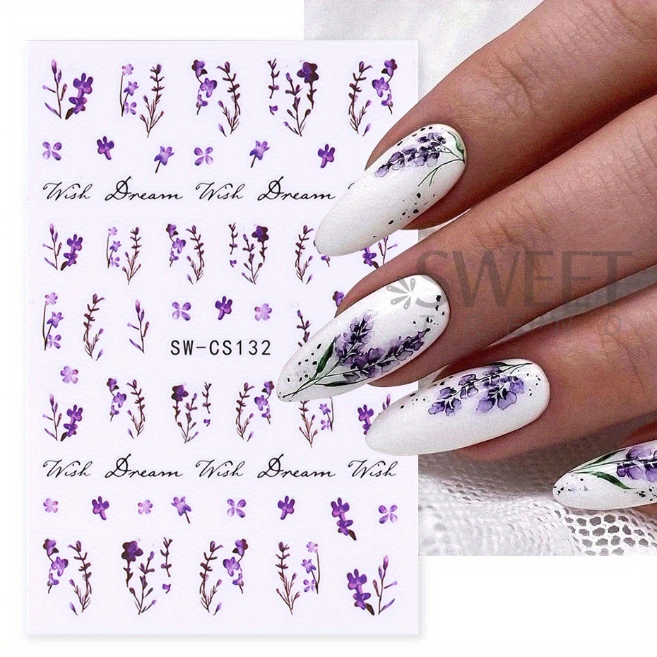 8pcs Spring Theme Flowers Nail - đánh giá và giá Nail Art Trend 2026