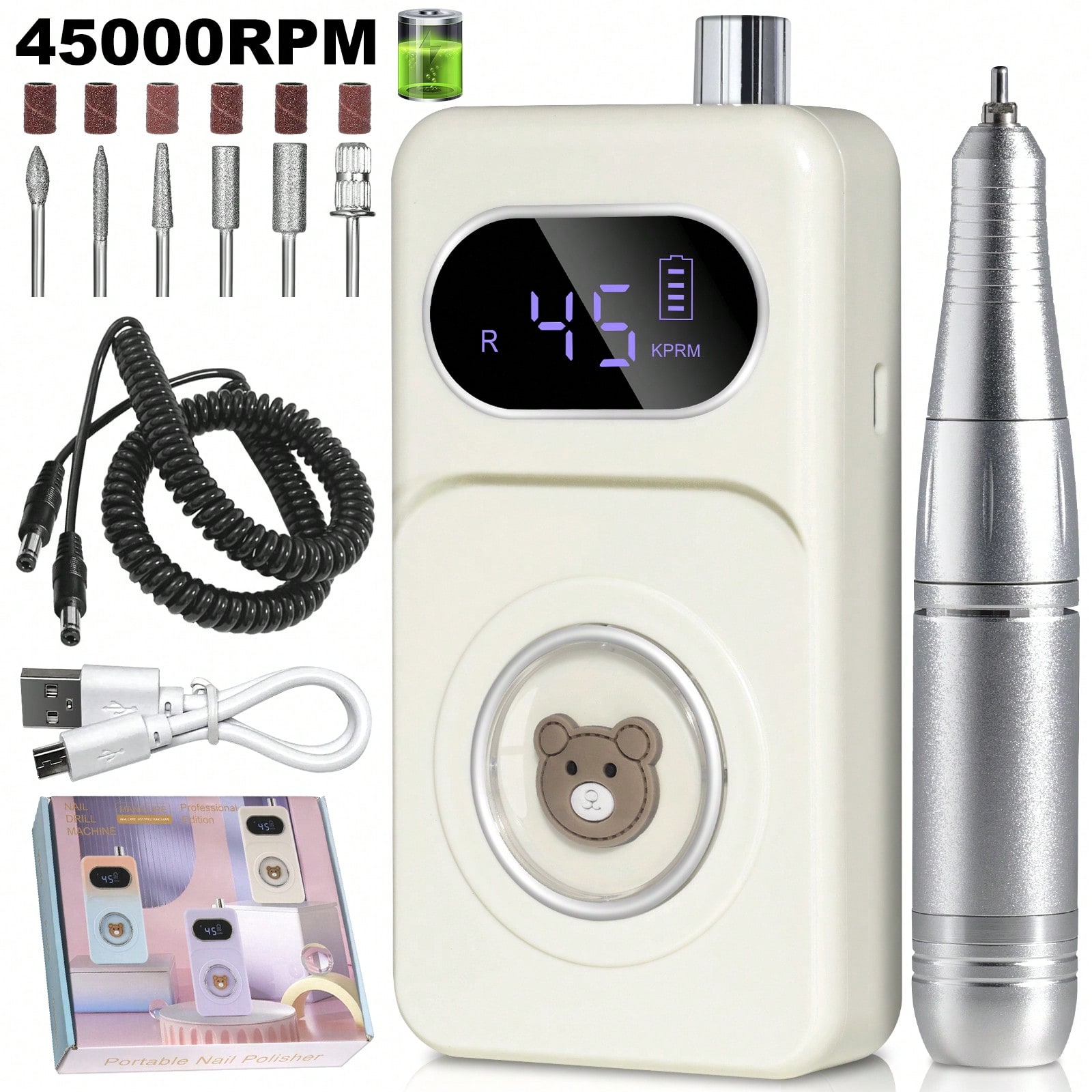 Professional Nail Drill Set Ma - đánh giá và giá Nail Drill Machine