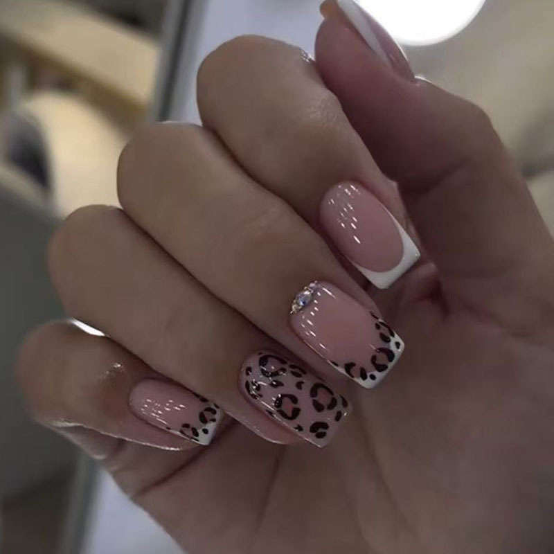 24pcs Finished Fake Nails Fren - đánh giá và giá Nail Art Red Cherry