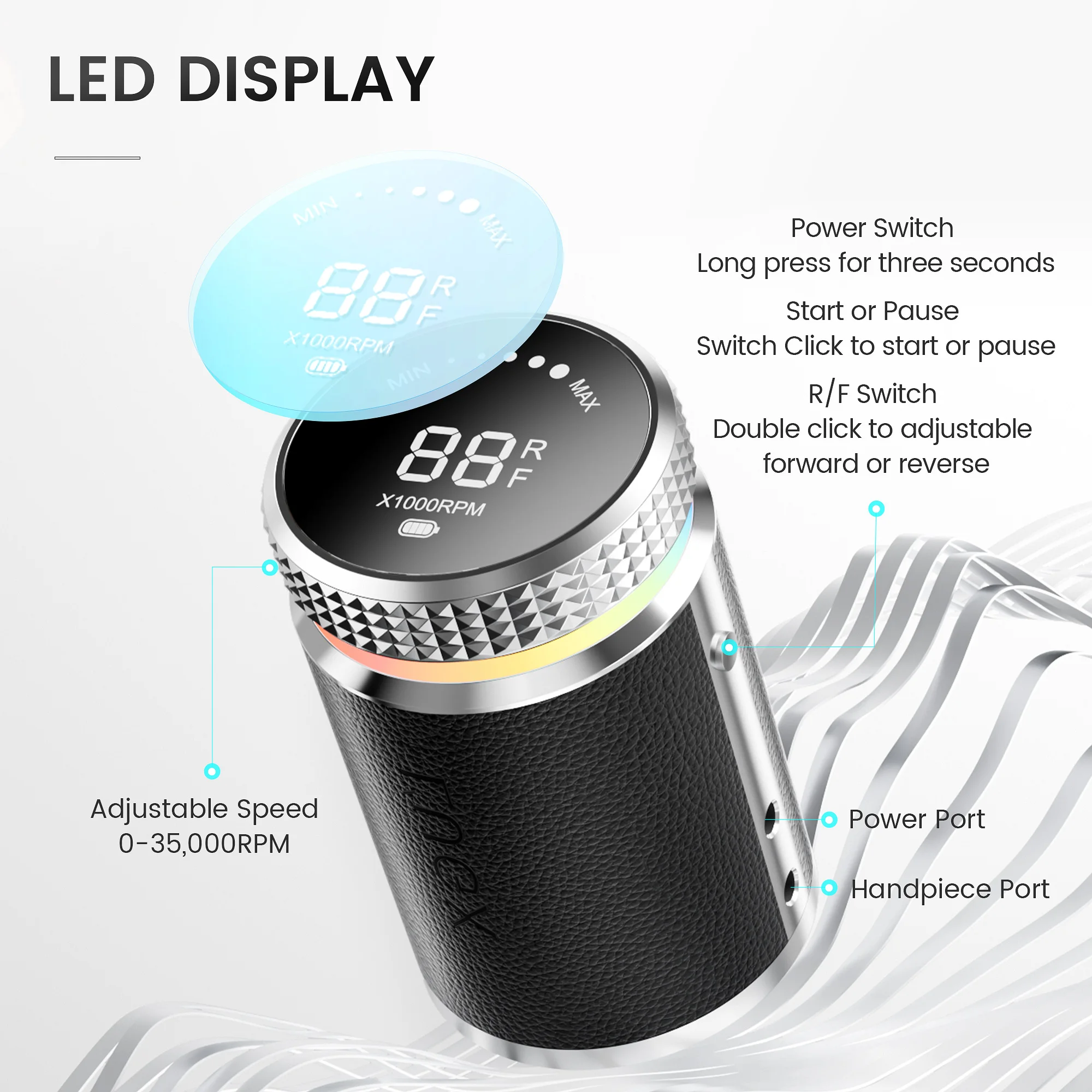 2026 LUGX Portable Electric Na - đánh giá và giá Nail Drill Machine