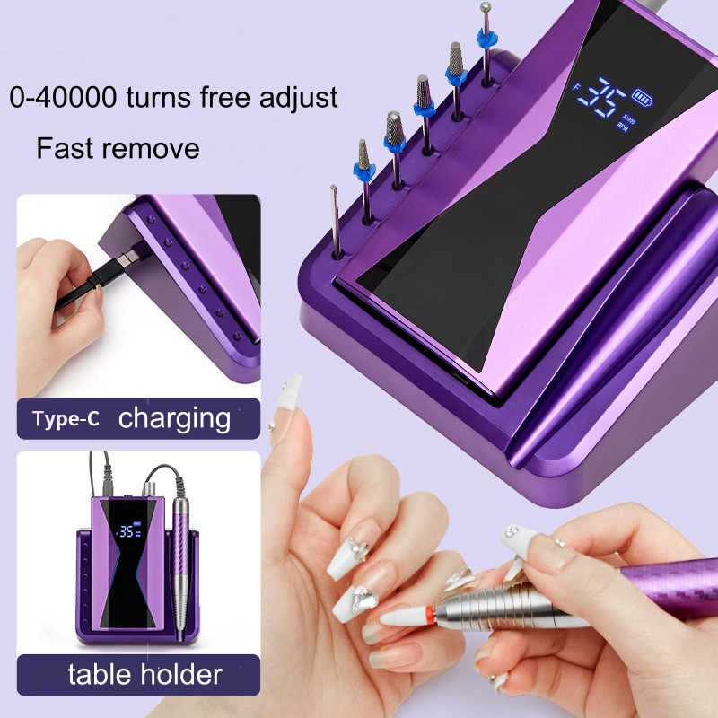 Nail Supplies 85W Brushless Re - đánh giá và giá Nail Drill Machine