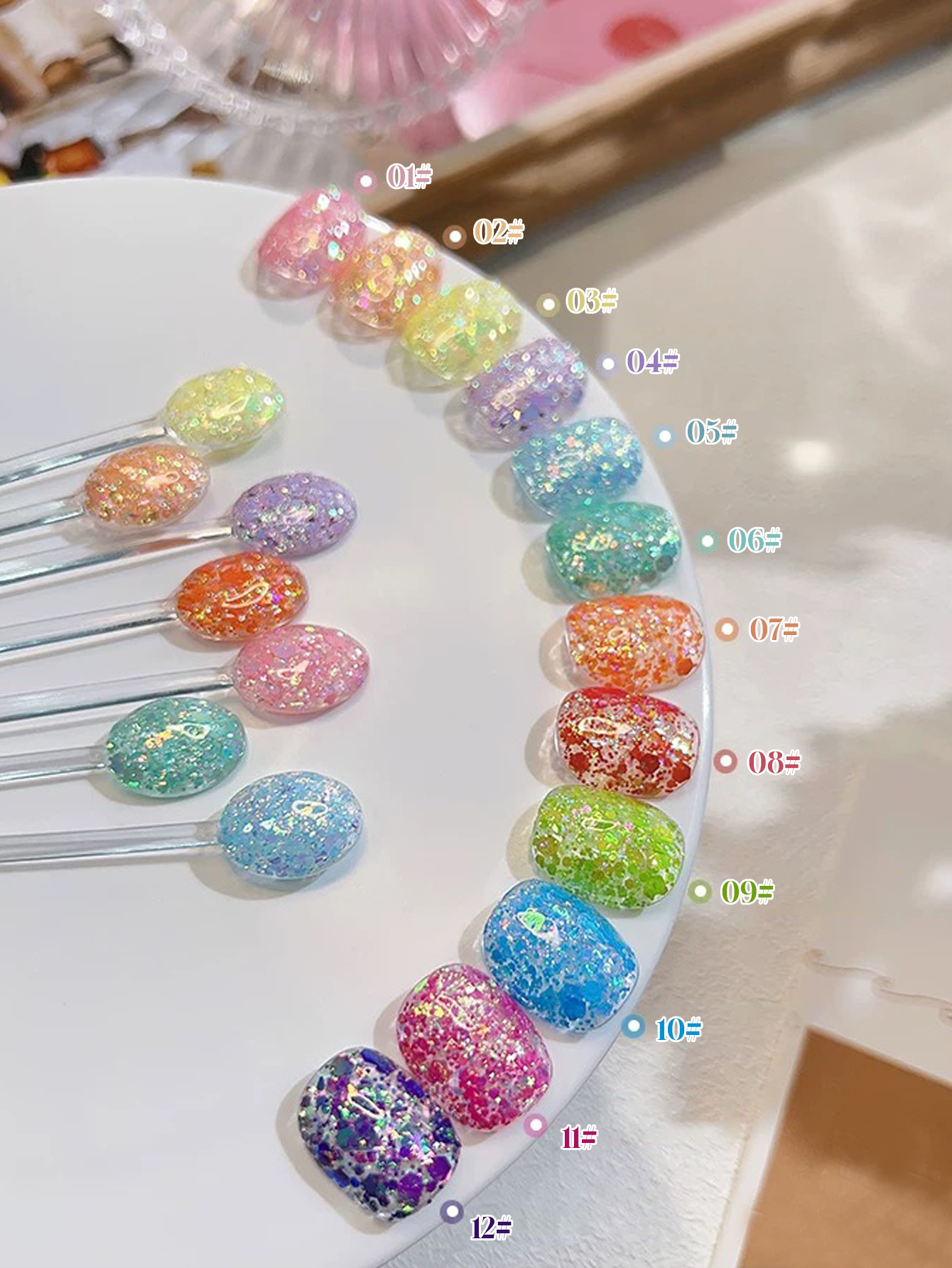 12PCS 2026 Spring/Summer New T - đánh giá và giá Nail Art Trend 2026