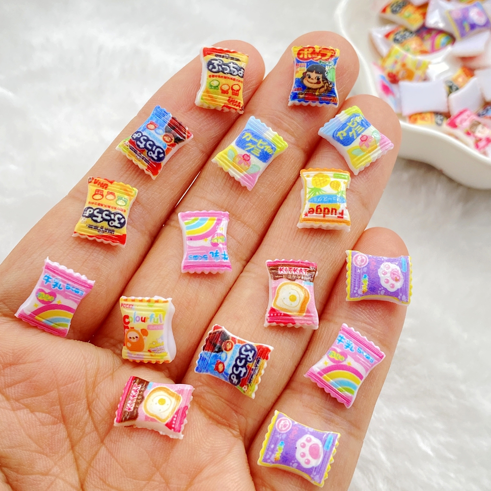 50Pcs Mixed Nail Art Resin Cut - đánh giá và giá Nail Art Motif
