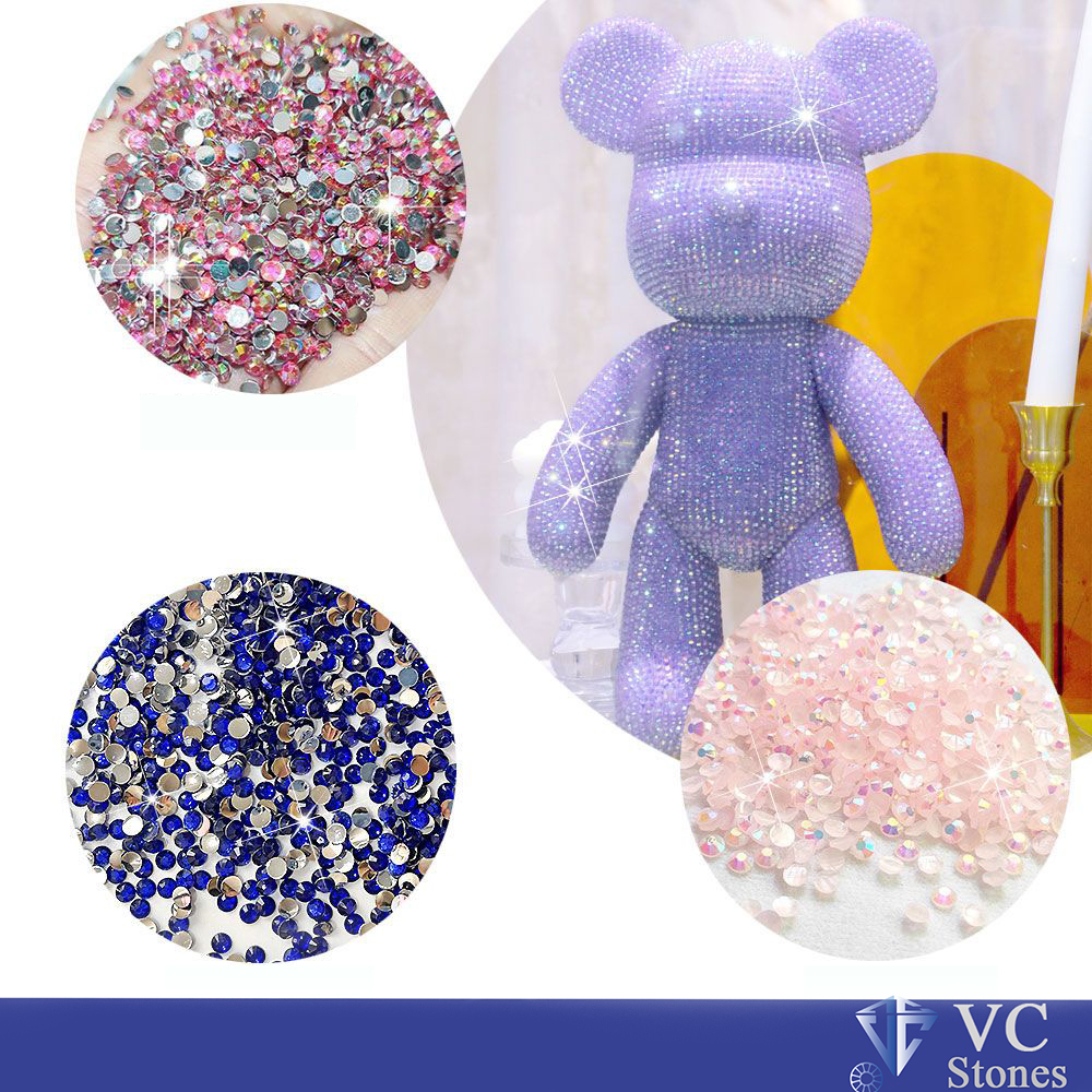 Jelly AB Purple Resin Rhinesto - đánh giá và giá Nail Art Fuchsia