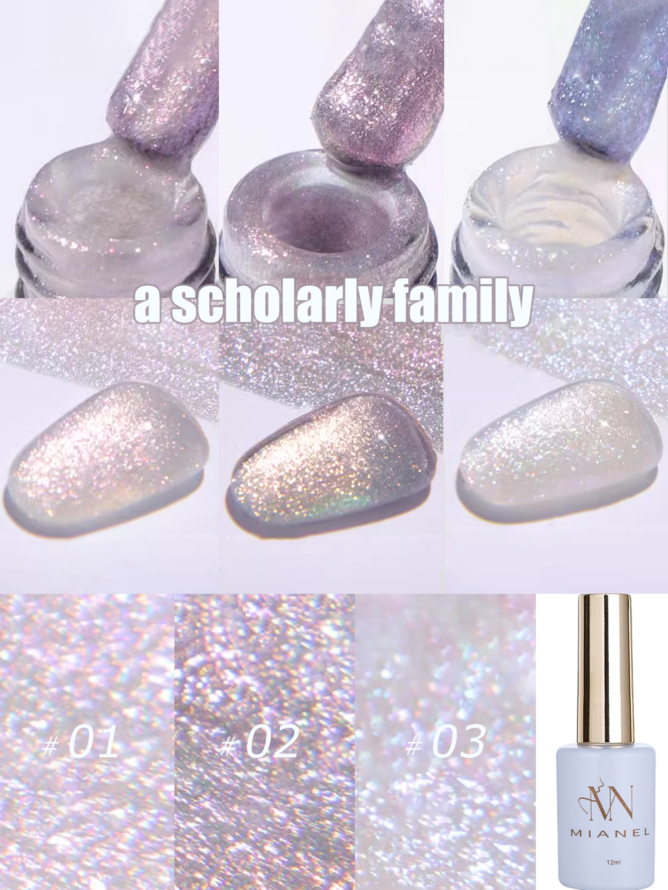 MIANEL 12ML Pink Series Gel Na - đánh giá và giá Nail Art Trend 2026