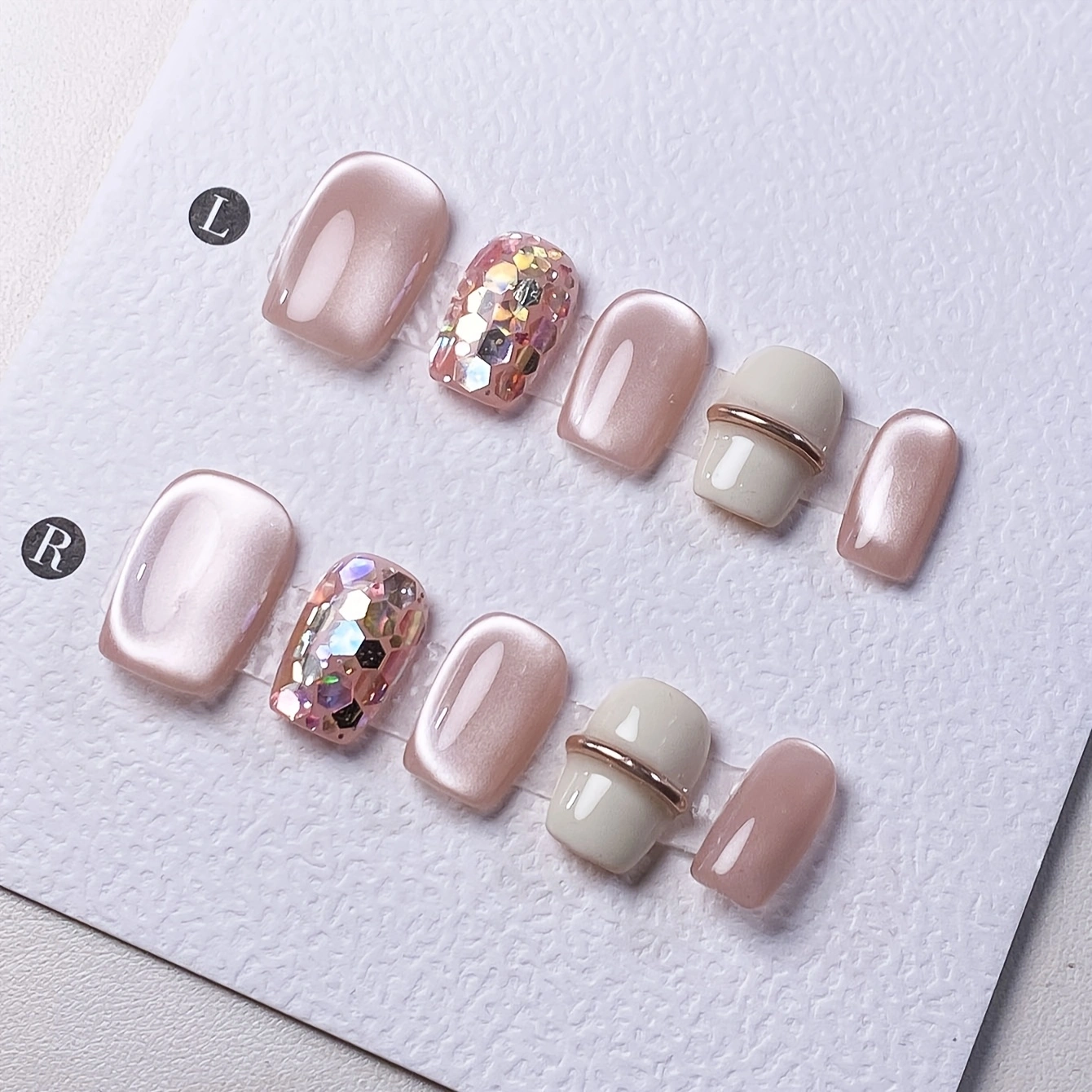 10 pieces of pure handmade alm - đánh giá và giá Nail Art Simple