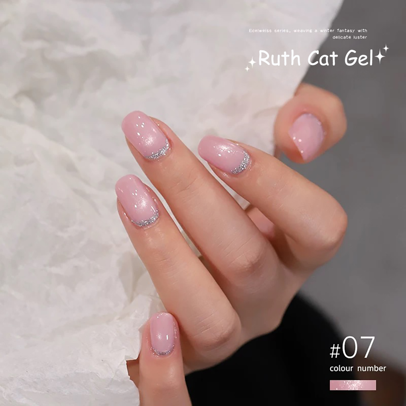 ZH 12ML 7-Color Ruth White Cat - đánh giá và giá Nail Art Trend 2026