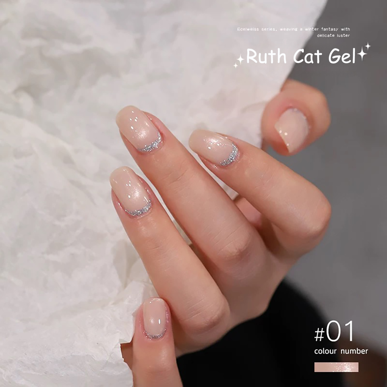 ZH 12ML 7-Color Ruth White Cat - đánh giá và giá Nail Art Trend 2026