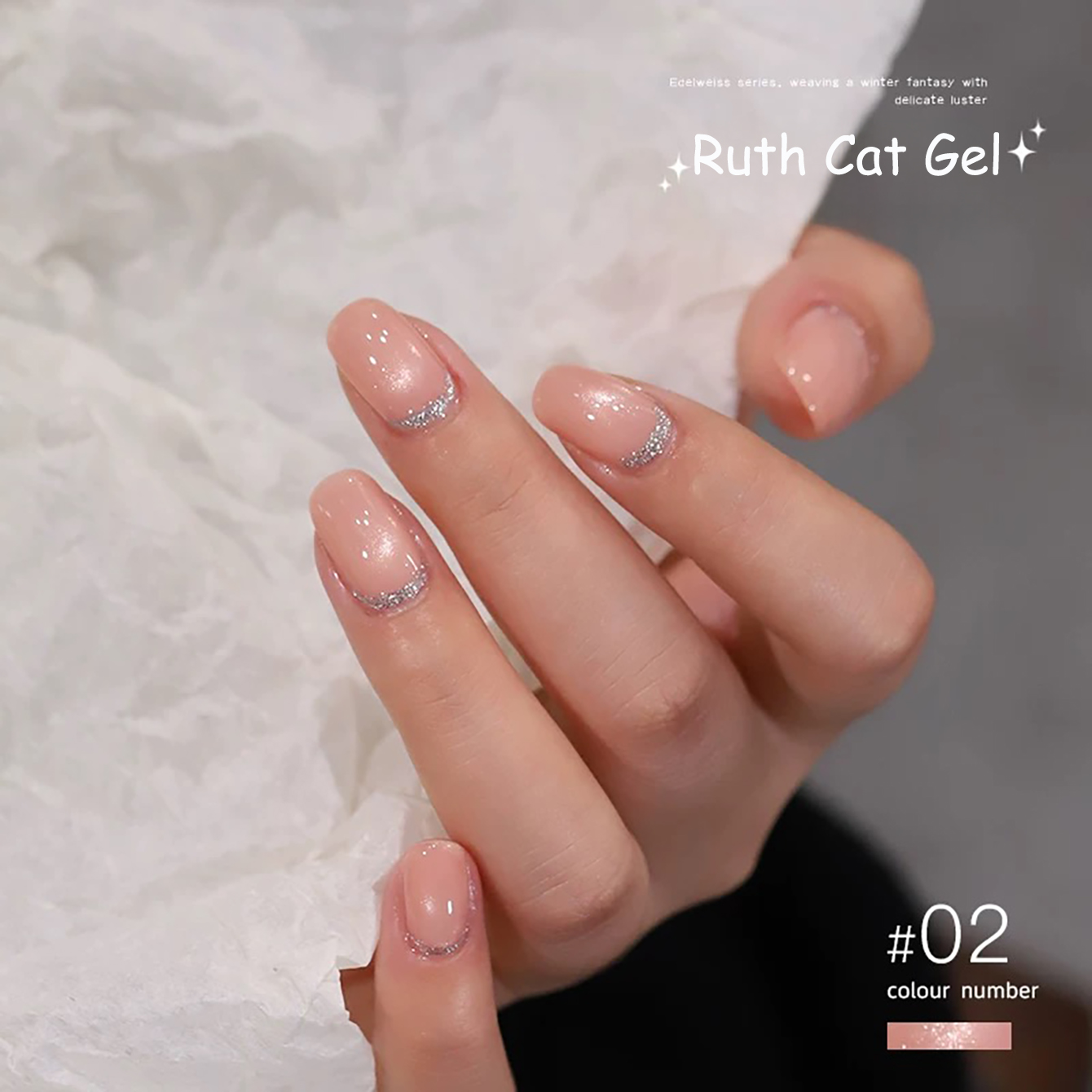 ZH 12ML 7-Color Ruth White Cat - đánh giá và giá Nail Art Trend 2026