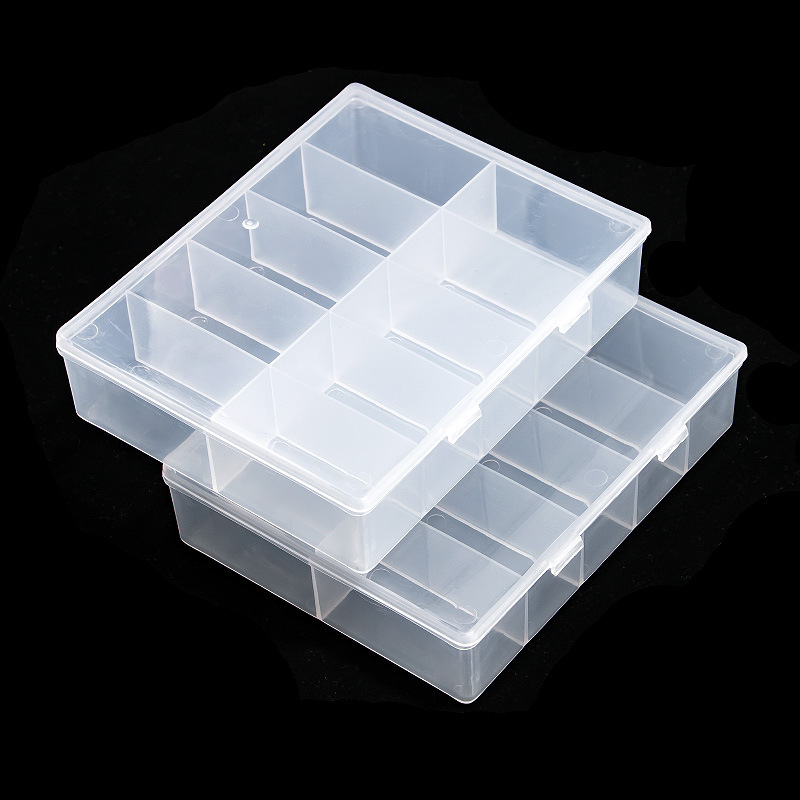 10 Grids Empty Clear Storage B - đánh giá và giá Nail Art Motif