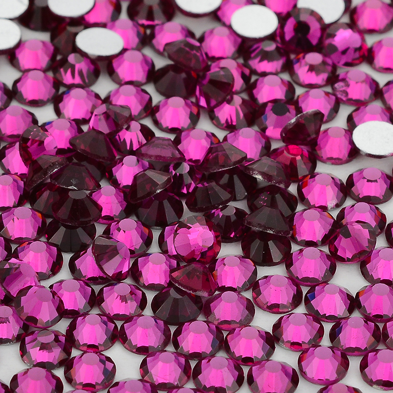 All Size SS3-SS60 Fuchsia Glas - đánh giá và giá Nail Art Fuchsia