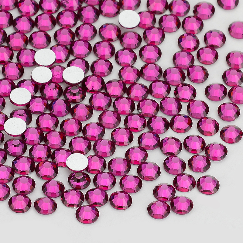 All Size SS3-SS60 Fuchsia Glas - đánh giá và giá Nail Art Fuchsia