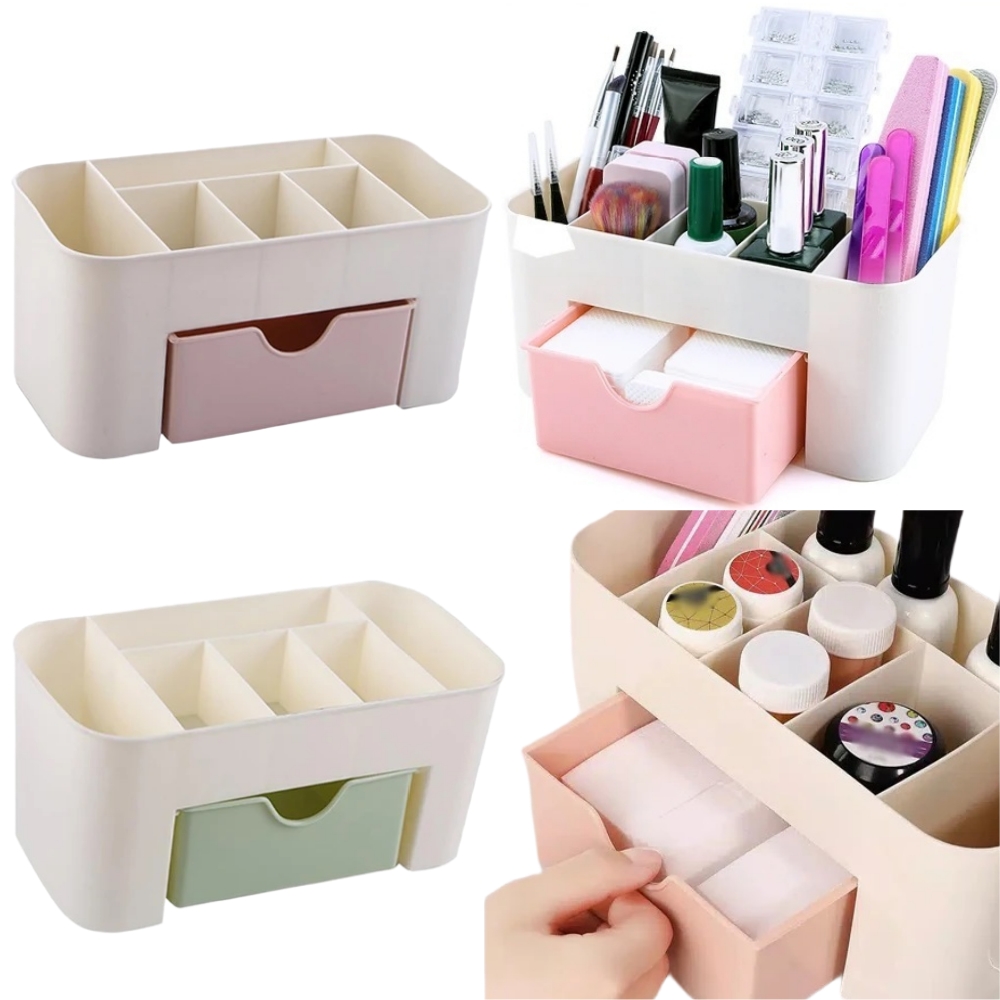 Nail Art Organizer Desktop Dra - đánh giá và giá Nail Fan Brush