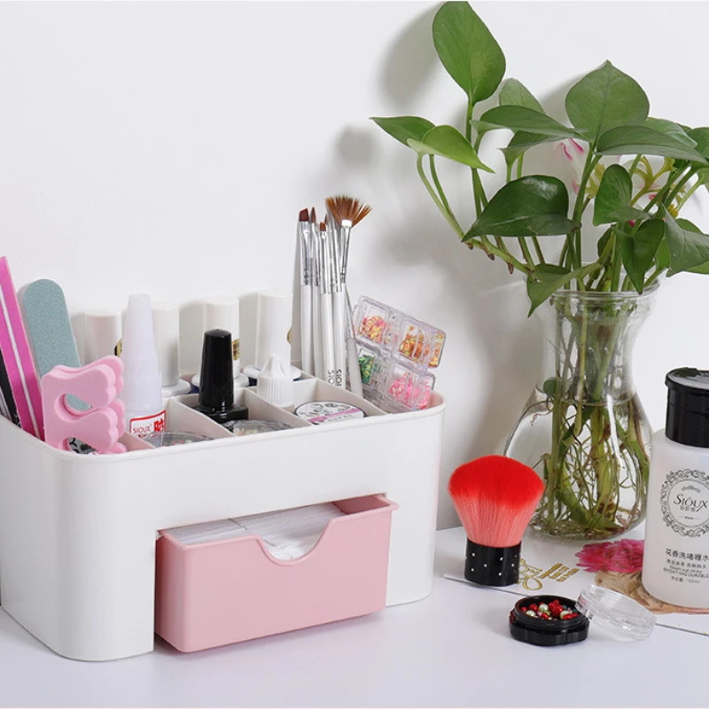 Nail Art Organizer Desktop Dra - đánh giá và giá Nail Fan Brush