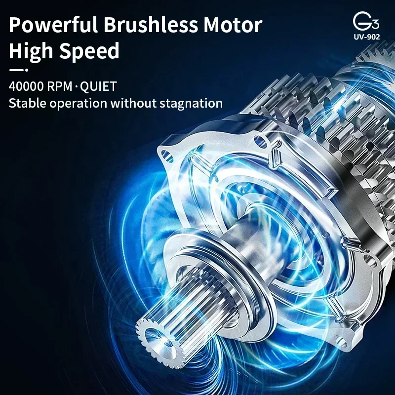 oxxi UV G3 40000 rpm Brushless - đánh giá và giá Nail Drill Machine