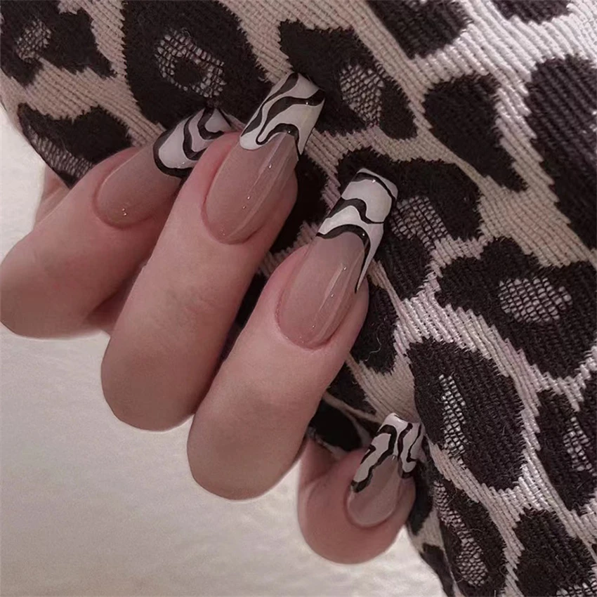 24Pcs/Set Spice Girls Wearable - đánh giá và giá Nail Art Simple