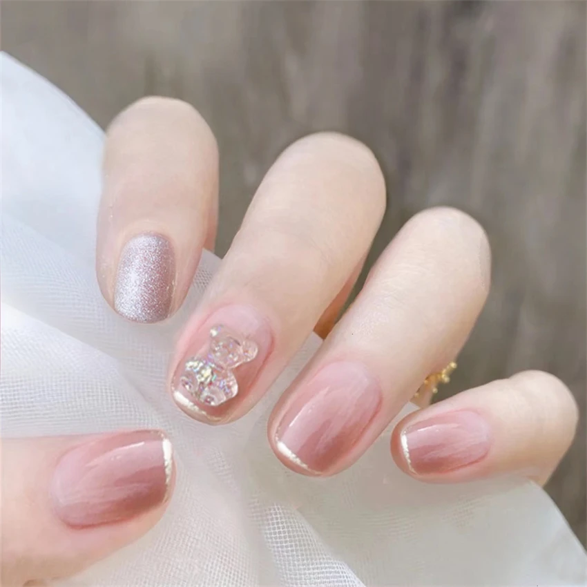 24Pcs/Set Spice Girls Wearable - đánh giá và giá Nail Art Simple
