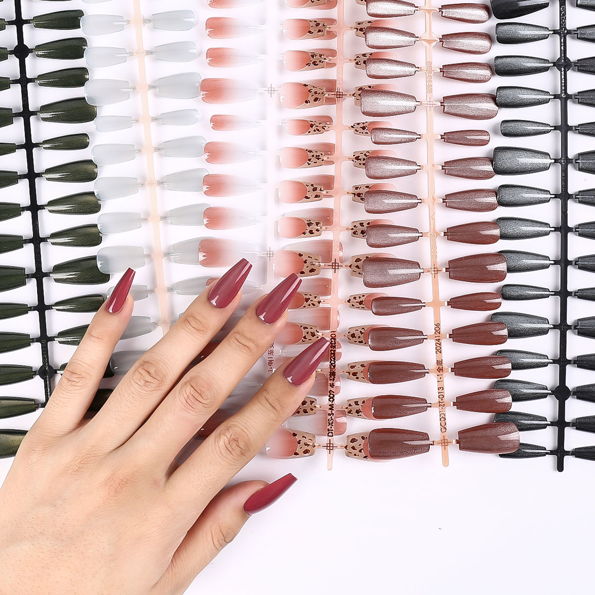 30Pcs Oval Short Pink Press on - đánh giá và giá Nail Art Simple